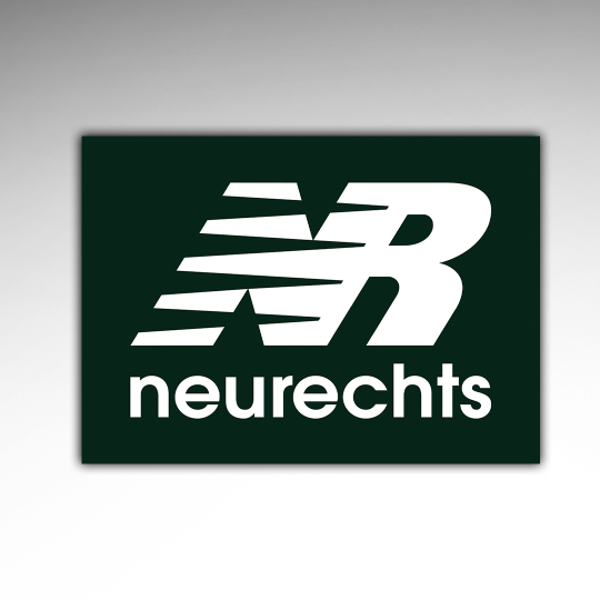 Aufkleber "neurechts"